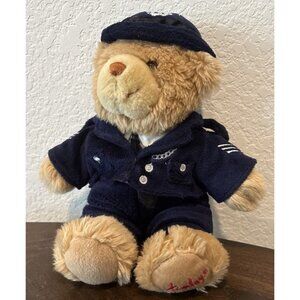 Hamleys Store London Teddy Bear 10”Plush Stuffed Animal UK British ER Policeman